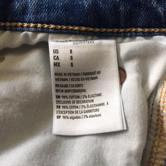 American eagle high rise shortie denim shorts - Picture 5 of 5